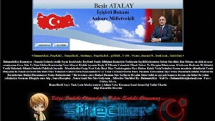 Arınçın ardından Atalayın sitesini de hacklediler