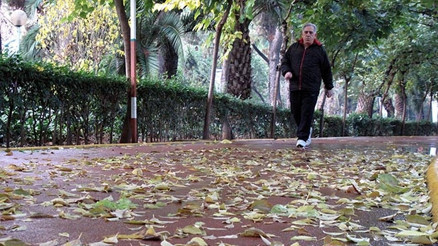 Kültürparkta sonbahar manzaraları büyülüyor