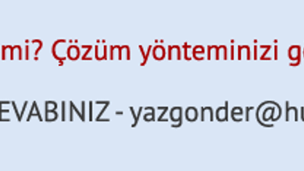 Çocuklarımızın sadece yüzde 1’inin doğru cevaplayabildiği soru