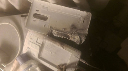 LGnin telefonu patladı, bu hale geldi