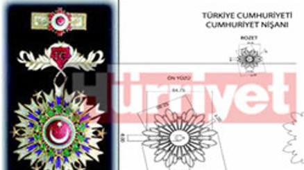 Devlet nişanları değişti