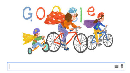 Googledan Anneler Günü için doodle