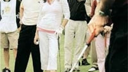 Hollywood’a golf oynattı