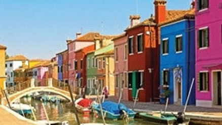 Maharetli kadınların renkli adası Burano Maharetli kadınların renkli adası Burano