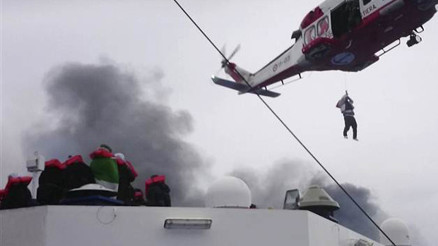 Yanan feribotta endişelendiren iddia: 4 Türk kayıp