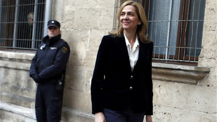 İspanyada Prenses Cristinaya kötü haber
