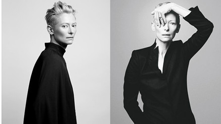 Tilda Swintonı kuytuda kıstırdık