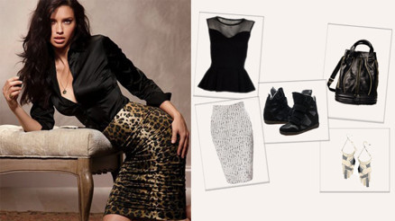 Kalem etek ve spor ayakkabı nasıl kombinlenir