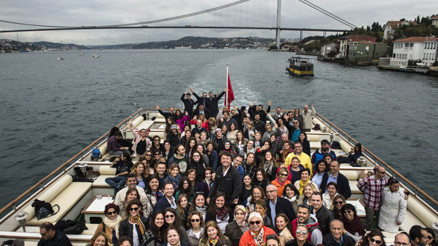 Seyahat okurları Boğaz’da buluştu