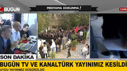 Bugün TV Kanaltürk yayınları kesildi Bugün TV Kanaltürk yayınları kesildi