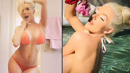Courtney Stodden efsane yıldızı taklit ediyor