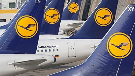 Lufthansada uçuşlarını durdurdu