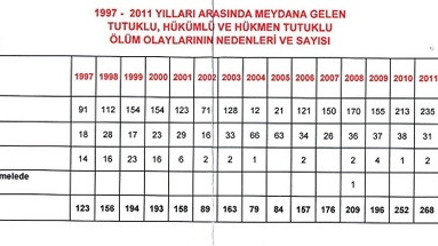 Cezaevlerinde ölümler ve gazetecilik