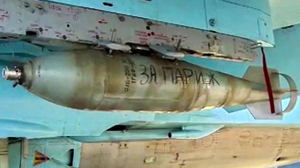 Rusyadan IŞİD hedeflerine Paris mesajlı füze