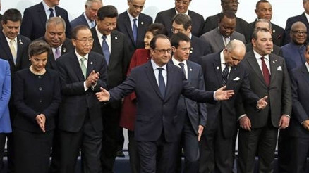 Paristeki BM İklim Değişikliği Zirvesinden ilginç kareler