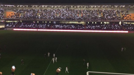 Beşiktaş - Torku Konyaspor maçında elektrikler gitti