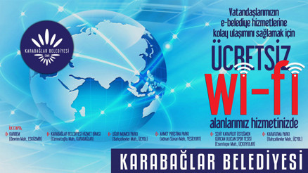 Karabağlar’da ücretsiz internet