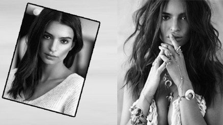 Emily Ratajkowski mücevher firmasının tanıtım yüzü oldu