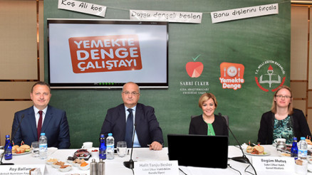 ‘Yemekte denge’ projesi sürüyor