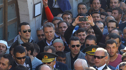 Fikret Orman şehit cenazesinde