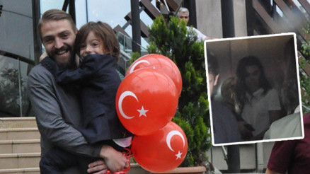 Caner Erkin ile Asena Atalay oğulları Çınar için buluştu