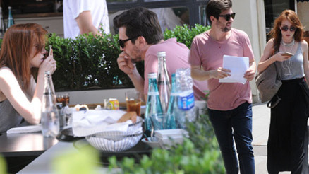 Elçin Sangu sevgilisi ile yemekte