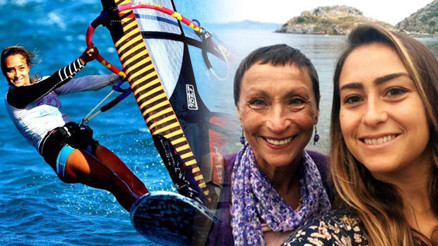 Milli sörfçü Lena Erdil’in acı günü