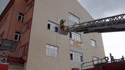 İtfaiye Ekibinden Gerçeği Aratmayan Tatbitak