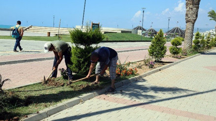 Erdemli’de Park Bahçe Düzenlemesi