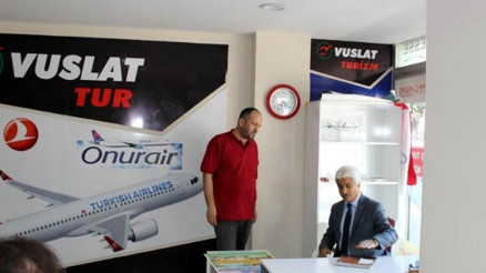 İl Kültür Ve Turizm Müdürü İsmet Taymuş Seyehat Acentelerini İnceledi