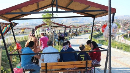 Sungurlu’da Yeni Mesire Alanına Yoğun İlgi