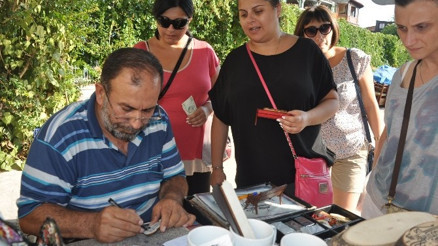 Kahta’lı Hattat Yaptığı Eserlerle Büyük İlgi Görüyor
