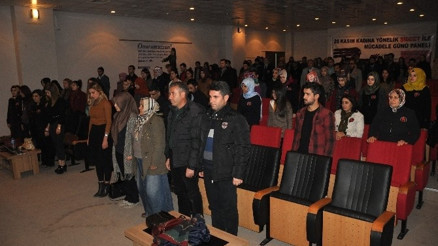 Muş’ta Kadına Yönelik Şiddet İle Mücadele Paneli