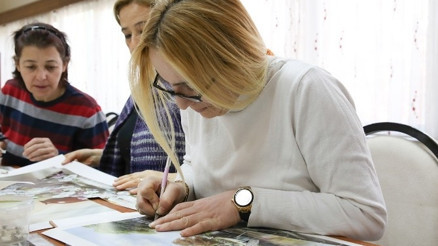 Şehitkamil’deki Hanımlar Üç Boyutlu Çalışıyor