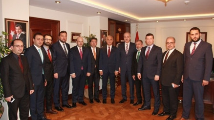 MÜSİAD Heyetinden Bakanlara Ziyaret