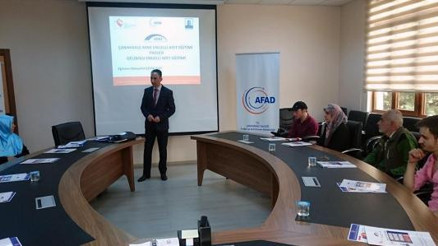 AFADın engelli eğitimi projesi başladı