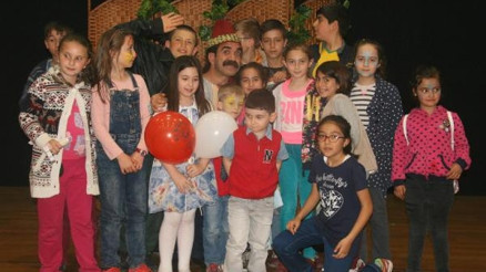 Haylaz ibişi çocuklar çok sevdi