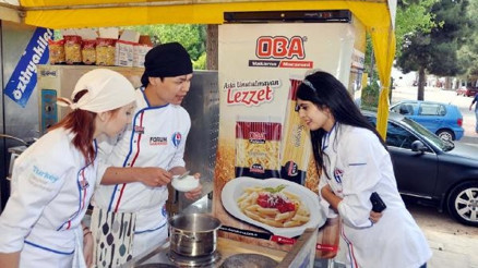 Kırgızistandan geldi Şiveydizi öğrendi