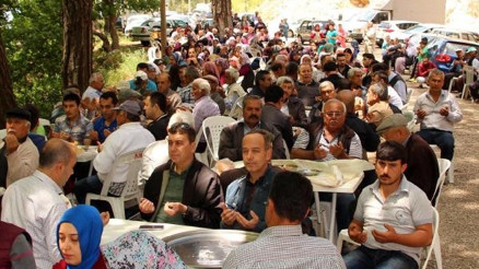 Kumlucada mevlit ve yağmur duası