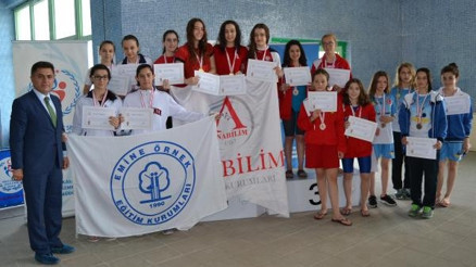 Kırıkkalede yüzme heyecanı