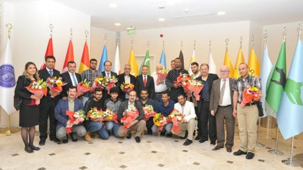 Ortadoğulu gazetecilerden Kazanda hatıra ormanı