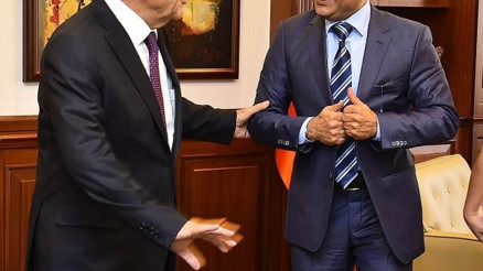 Kocaoğlunun diplomat konukları