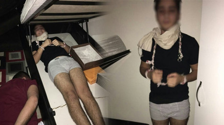 Fidye için kaçırılan çocuk bazanın içinde bulundu