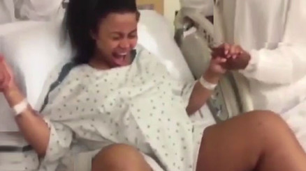 Blac Chyna canlı yayında doğurdu