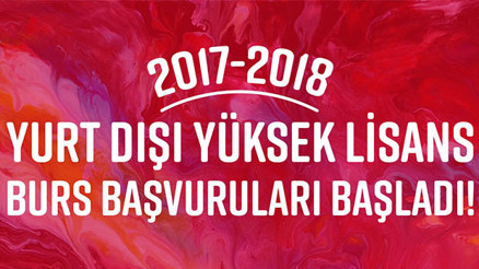 Yurt dışı bursları için başvuru dönemi başladı