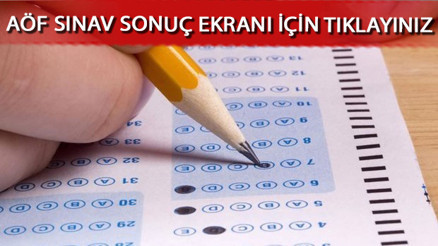 2016 AÖF ara sınav sonuçları açıklandı AÖF sınav itirazı ve final tarihi detayı