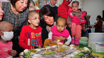 Lösemili çocuklar zamanı durdurdu