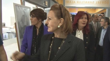 Yenilenen Aydın Doğan Güzel Sanatlar Lisesi törenle açıldı.