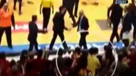 İşte Obradovic’e tükürülme anı