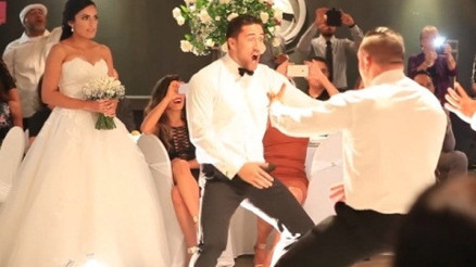 Damat ve arkadaşlarından haka dansı